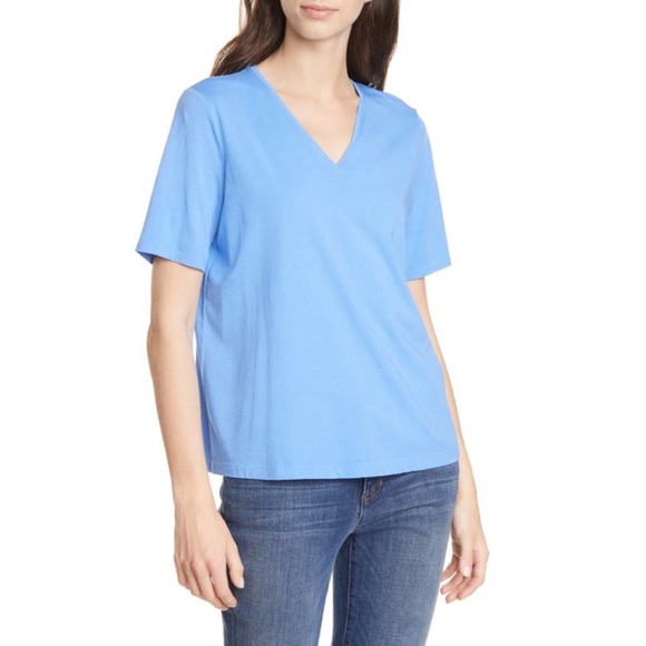 Eileen Fisher Tops - EILEEN FISHER Organic Cotton V Neck Tee M